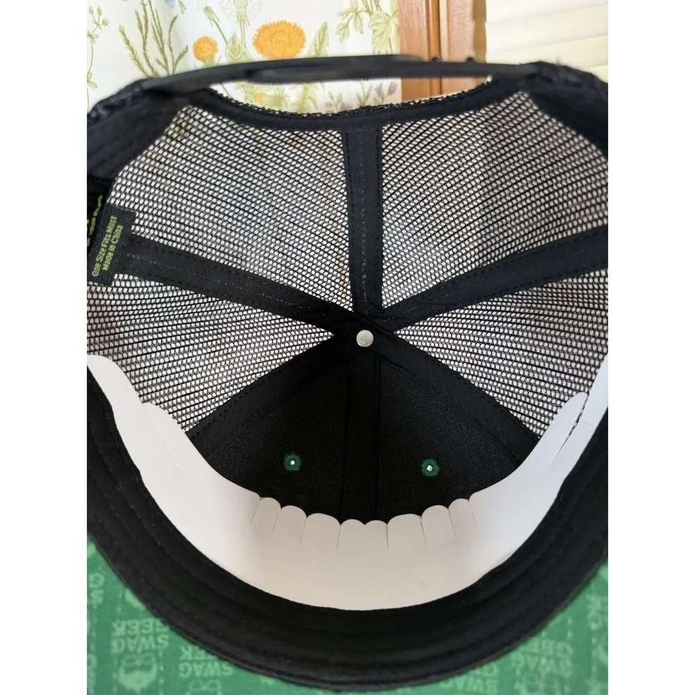 Swag Geek Brand Trucker‎ Hat Mesh Back SnapBack Adjustable Green Black New